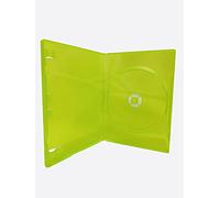 Dragon Trading 100 x Replacement Game Cases Compatible with Xbox 360 - Green Standard Game Boxes with Disc Holder & Sleeve for Artwork - Durable Video Game Storage Cases Bulk Pack