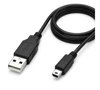 Dragon Trading® Extra Long 1.8 Metre Mini USB Cable - USB 2.0 A to 5-Pin Mini B Data Sync & Charging Cable Compatible with Garmin GPS, TomTom Sat Nav, Digital Cameras, MP3 Players & Mini USB Devices