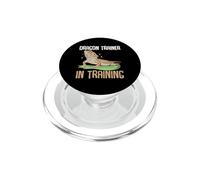 Dragon Trainer In Training Funny Bearded Dragon Reptile PopSockets PopGrip for MagSafe