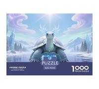 Dragon Turtle1000Pieces JigsawPuzzleswildlife ForAdults Colourful LargePiecePuzzles Age12+byth EducationalGame Brainteasing Adults Jigsaw Puzzle 70x50cm/1000pcs