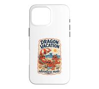 Dragon Vacation Adventure Mode Beach Summer Case for iPhone 16 Pro Max