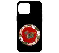Dragon, Vintage Japanese Artistry in Relief Case for iPhone 16 Pro Max