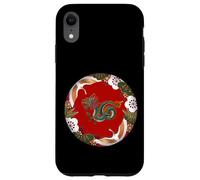 Dragon, Vintage Japanese Artistry in Relief Case for iPhone XR