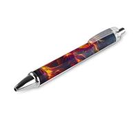 Dragon Vintage Print Retractable Ballpoint Pen Black Ink Ball Point Pen Work Pens 4 PCS