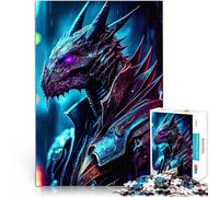 Dragon Warrior1000 Pieces Puzzles for Adults Family Game Stress Reliever Difficult Challenge deal as gifts for the whole family 38x26cm