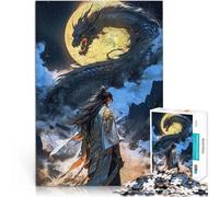 Dragon WarriorPuzzles for teenagers 1000 Piece Stress Reliever Staycation Kill time is ideal as a gift for the whole family 38x26cm