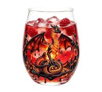 Dragon Wine Glass - 400ml Stemless Glass Halloween Drinkware