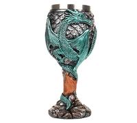 Dragon Wine Glass Goblet Resin High Stem Wine Drinking Cup Holder For Collectors And Enthusiasts Glass
