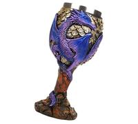 Dragon Wine Glass Goblet Resin High Stem Wine Drinking Cup Holder For Collectors And Enthusiasts Glass