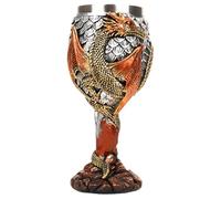 Dragon Wine Glass Goblet Resin High Stem Wine Drinking Cup Holder For Collectors And Enthusiasts Glass