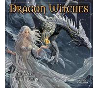 Dragon Witches 2027 Wall Calendar, 16-Month Fantasy Art Calendar by Nene Thomas, 12" x 12"