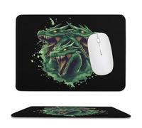 Dragon with Three Heads Large Gaming Mouse Mat Soft Non-Slip Laptop Mousepad Portable Square Desk Pad for Office Home Work