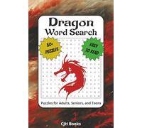 Dragon Word Search Puzzle Book: Word Searches with Easy to Read Print about Dragons, Sorcery , Mythical Creatures and More | 6x9 inches, 110 pages | ... for Vacations, Holidays, and Free Times