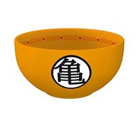 Dragonball Z - Cereal Bowl - Goku Symbols - Ceramic XXL Cereal Bowl - Logo - Orange - 600 ml