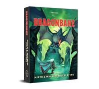 Free League Publishing Dragonbane: RPG Core Set - Mirth & Mayhem Boxed Set, Includes-Dice, Rulebook, Map & More