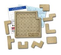 DragonFjord A-Puzzle-A-Day: The Original Daily Calendar Puzzle with 365+ Challenges for Every Day of The Year