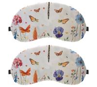 Dragonflies and Butterflies Floral Herbs Dutch Velvet Sleep Shade