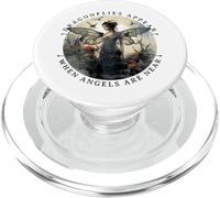 Dragonflies Appear When Angels Are Near - Insects PopSockets PopGrip for MagSafe