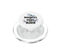 Dragonflies Are Kisses From Heaven PopSockets PopGrip for MagSafe