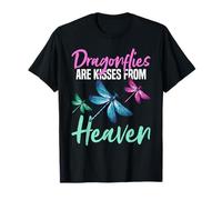 Dragonflies are Kisses from Heaven - Spiritual Dragonfly T-Shirt