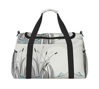 Dragonflies On Flowers and Branches Print Hand Travel Bag Ideal for Long-Distance Travel and Daily Use