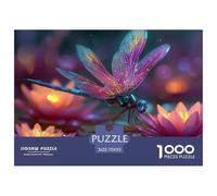 Dragonfly 1000 Piece Premium Quality Puzzles Dragonfly for Adults And Children Aged 12+ 70x50cm/1000pcs