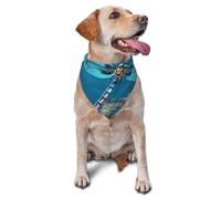 Dragonfly and Flower Dog Bandana Pet Scarf Accessories for Small Medium Dogs Cats Photo Prop, Triangle Pet Bandanas Adjustable Puppy Bib Washable Dog Kerchief Puppy Neckerchief