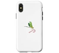 Dragonfly art lovers of dragonflies candy canes xmas Case for iPhone X/XS