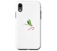 Dragonfly art lovers of dragonflies candy canes xmas Case for iPhone XR