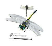 Dragonfly Bait, Dragonfly Clip - Artificial Realistic Dragonfly Needle, 2 Lanyards Included - Large Decorative Dragonfly 4 Ways to Carry Fly Dragonfly Clip