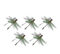 Dragonfly Car Window Sticker | 5PCS Waterproof Self-Adhesive Dragonfly Decals | Automotive Exterior Bumper Window Door Stickers For Cars Trucks Motorcycles Laptops Water Bottles - Dragonfyly Car Decal