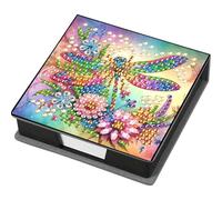Dragonfly Cardboard DIY 5D Note Box with 160 Sheets for Office (P10)