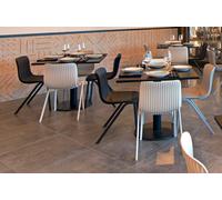 Dragonfly Chair metal legs Segis black - S0020
