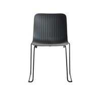 Dragonfly Chair Sled base without Armrests Segis black - S0033
