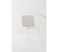 Dragonfly Chair sled base without Armrests Segis white - S0033