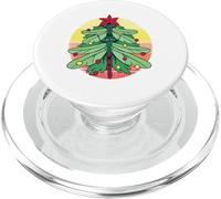 Dragonfly Christmas tree Insect Lover Xmas Merry Christmas PopSockets PopGrip for MagSafe