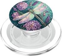Dragonfly Dreams, Magical Flying Insect Art Fun PopSockets PopGrip for MagSafe