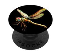 Dragonfly Flying Insects Colorful Wings Cute Dragonflies PopSockets Adhesive PopGrip