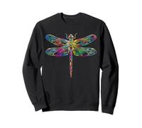 Dragonfly Flying Insects Colorful Wings Cute Dragonflies Sweatshirt