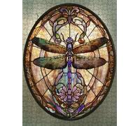 Dragonfly Fossils Jigsaw Puzzle 6000 Piece, Puzzles for Adults 6000, The Impossible Challenge, Jigsaw Puzzle Games Classic Educational, Wooden Puzzles, for Home Wall Decoration Gift FNKL1-844