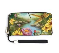 Dragonfly Garden Spring Fashion Shopping Tote Bag,Designer Shoulder Handbags,Womens Purse Handbags,Hobo Bags Cute Storage Bag for Women, Style, 20.0*10.5cm