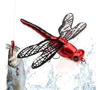 Dragonfly Hard Bait - Pseudo Dragonfly Simulation Bait | Fake Bait for Water Baits From the High Sea, with Hook for Rivers, Ponds, Saltwater