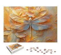 Dragonfly Jigsaw Puzzles for Adults 2000, 2000 Piece Jigsaw Puzzles for Adults, Animal Jigsaws with Exquisite Packaging Box, Impossible Puzzle for Home Decor, Gifts for Women, Gifts for Men, -6913