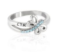 Dragonfly LDS CTR Ring by Ringmasters | Choose the Right Faith Ring | Keepsake LDS Jewelry, Metal, not_known