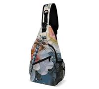 Dragonfly Lotus Sling Bag Crossbody Bags Cross Body Purse