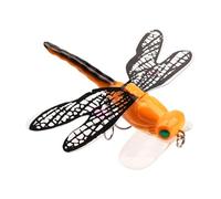 Dragonfly Lures - Easy To Use Top Water Bait, Insect Hook | Realistic Surface Floating Lures For Bass Trout Saltwater Rivers Lakes Ponds Coastal Fishing Angling Gear Catching TA
