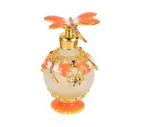 Dragonfly Perfume Bottle Elegant And Beautiful Sturdy And Durable Dragonfly Decorative Glass Perfume Bottle Eco-friendly orange
