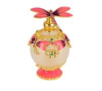 Dragonfly Perfume Bottle Elegant And Beautiful Sturdy And Durable Dragonfly Decorative Glass Perfume Bottle Eco-friendly Rose Red