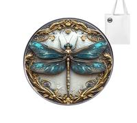 Dragonfly Pin - Bohemian Style Versatile Clothing Accessories - Dragonfly Animal Brooch in 2D Flat - for Denim Jackets Sweater Hats Bags Lapel Collar Wedding Party and Date Evening