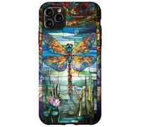 Dragonfly Pond Art Nature Lovers Gardening Theme Case for iPhone 11 Pro Max